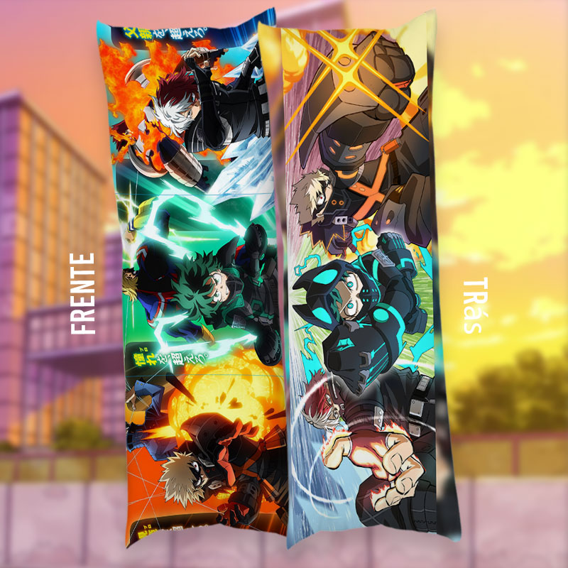 Almofada Boku no Hero - grupo (Dakimakura)