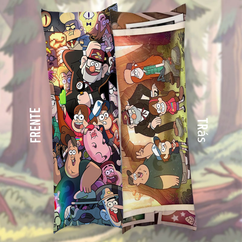 Almofada Gigante Gravity Falls ( Dakimakura)