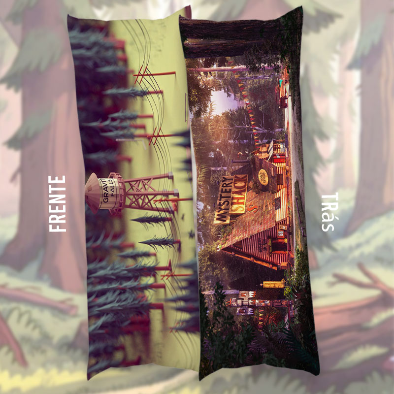 Almofada Gigante Gravity Falls ( Dakimakura)