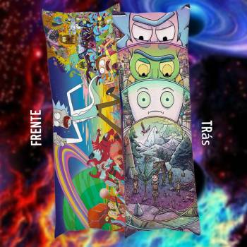 Almofada Gigante Rick E Morty ( Dakimakura)