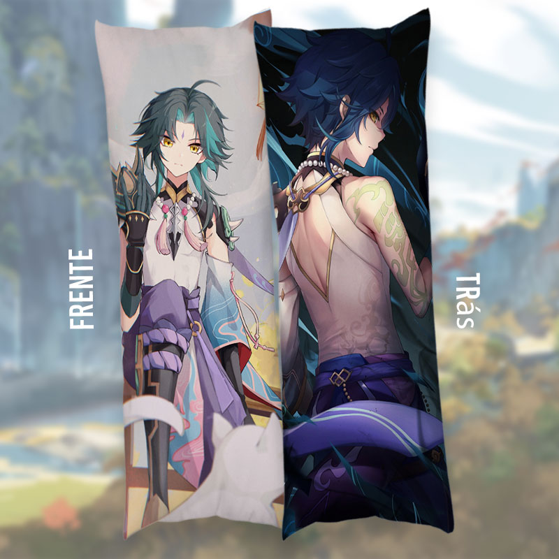 Almofadas Genshin Impact - Xiao - dakimakura