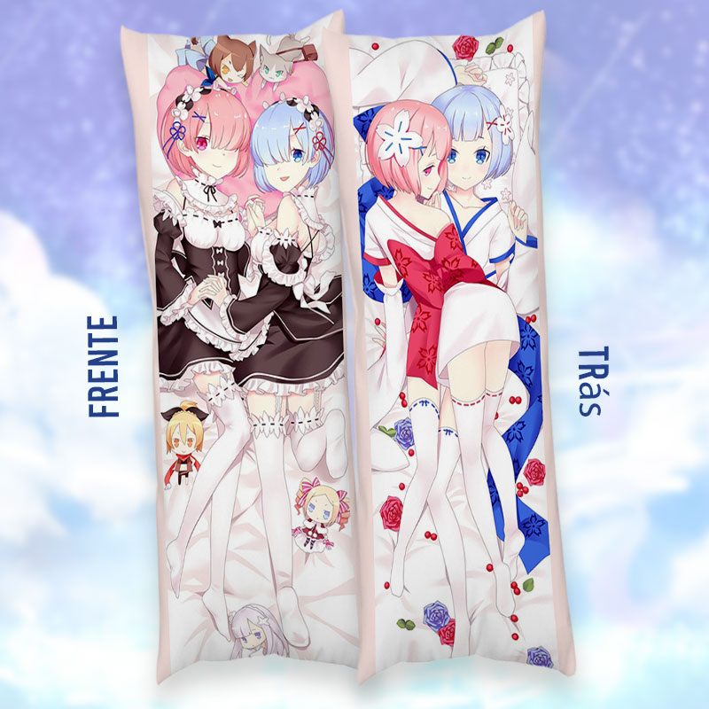 Almofadas Gigantes Re:zero ( Dakimakura)