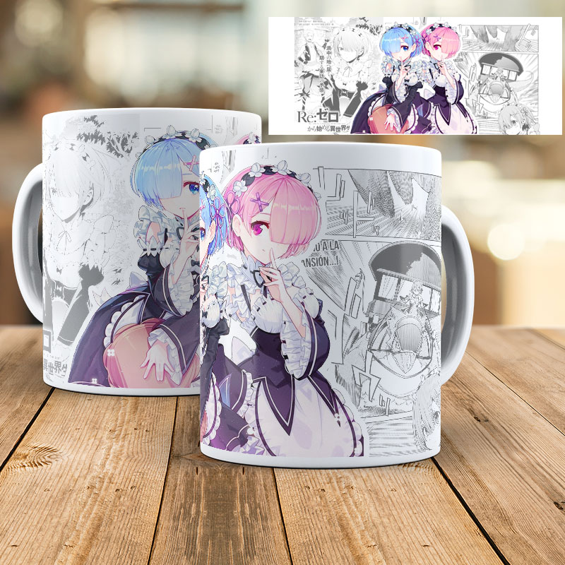 Caneca Re:Zero - Plástica 325 ml