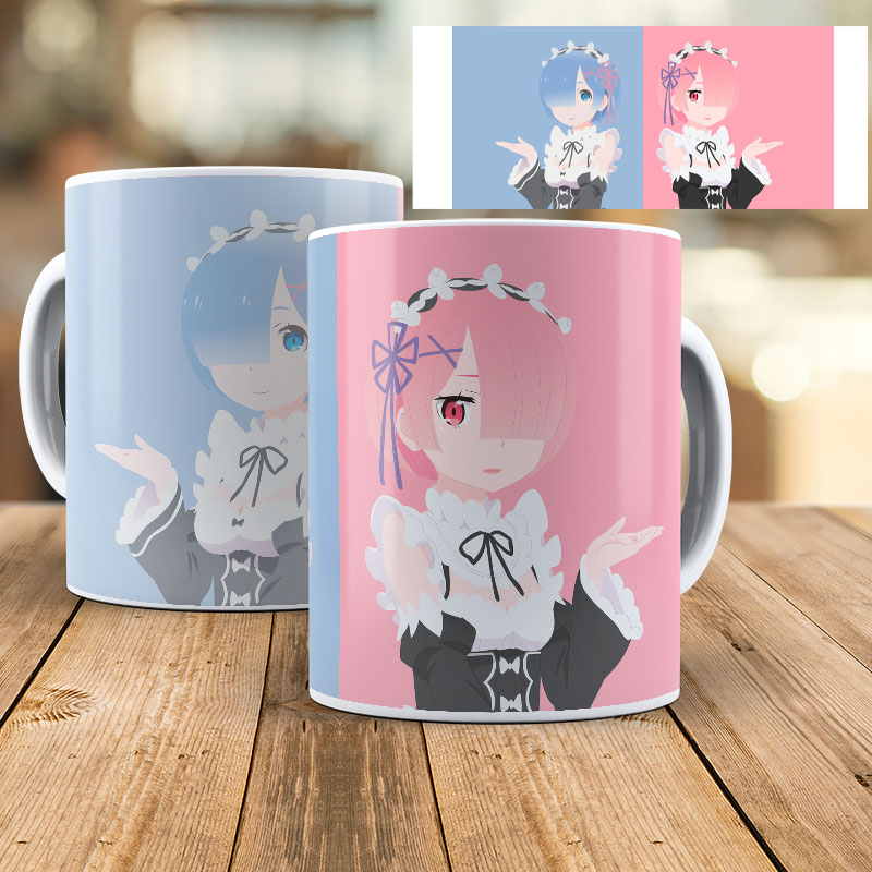 Caneca Re:Zero - Plástica 325 ml