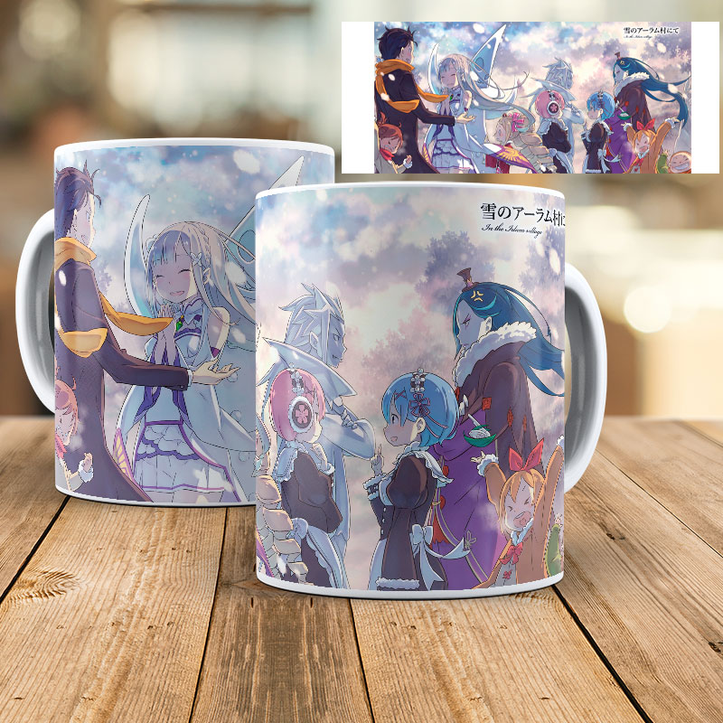 Caneca Re:Zero - Plástica 325 ml