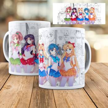 Caneca Sailor Moon - Plástica 325 ml