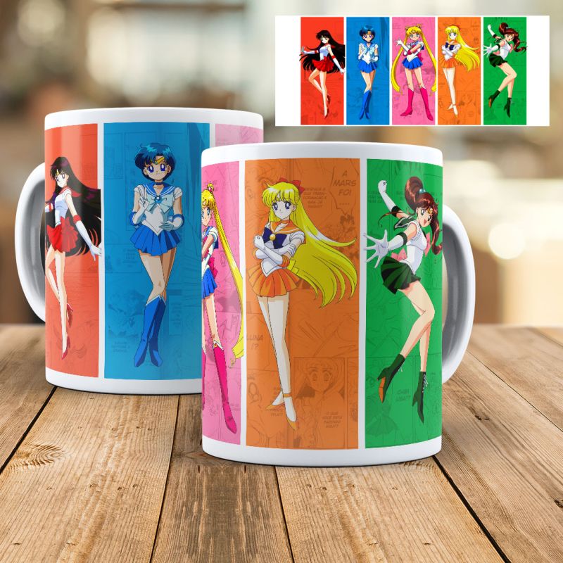 Caneca Sailor Moon - Plástica 325 ml