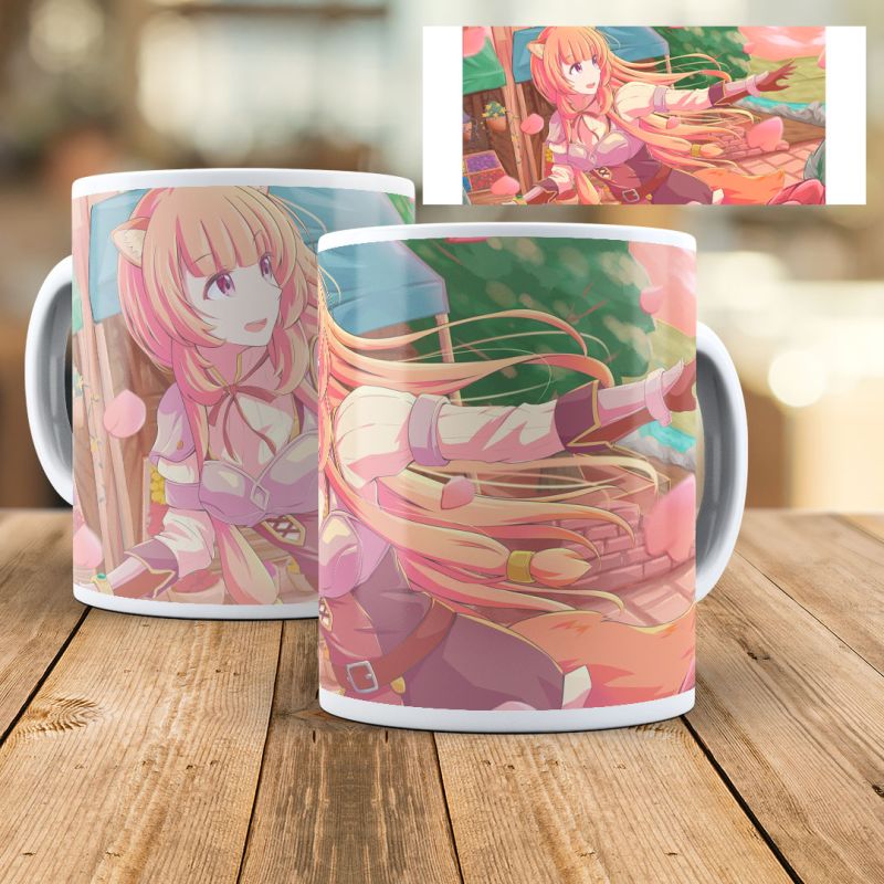 Caneca Tate no Yūsha no Nariagari - Plástica 325 ml