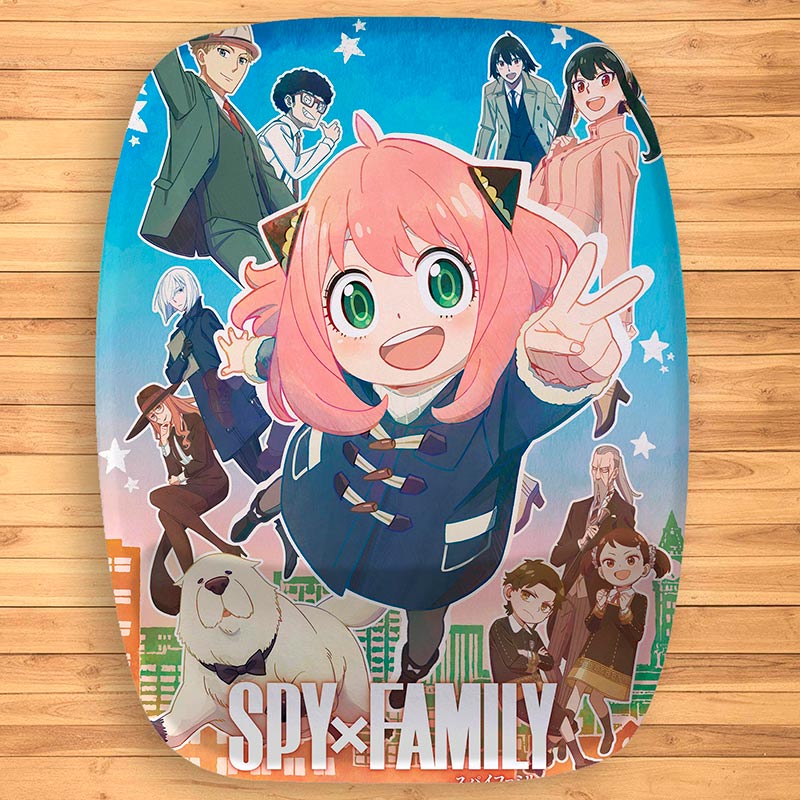 Mouse Pad Ergonômico Spy x Family - Várias estampas