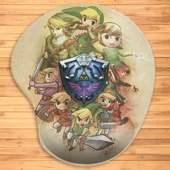 Mouse Pad Ergonômico - The Legend Of Zelda