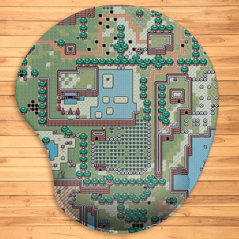 Mouse Pad Ergonômico - The Legend Of Zelda