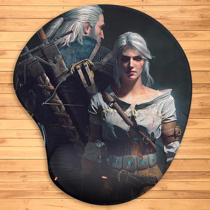 Mouse Pad Ergonômico - The Witcher